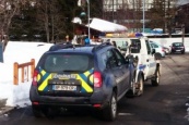 Le Duster de la gendarmerie embarqué par la Police