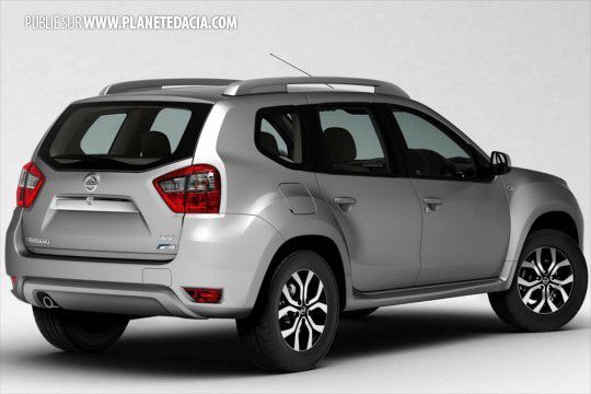 Nissan Terrano indien vue arrière