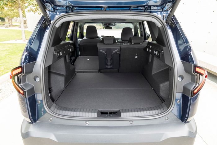 Coffre du Dacia Bigster 2025