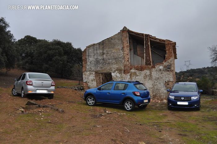 Stepway, Sandero, Logan