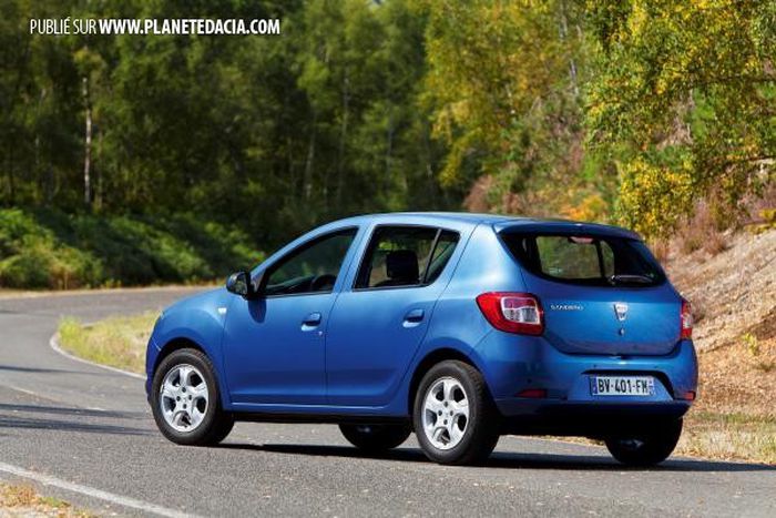 Nouvelle Dacia Sandero 2012