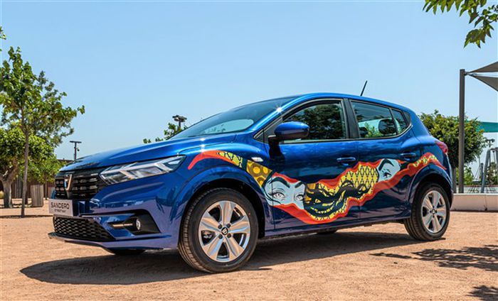 Le design de la Sandero Streetway ARTWAY