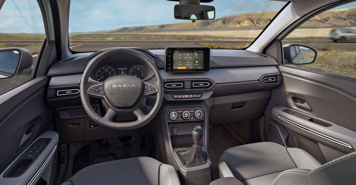 La planche de bord 2022 de Dacia Sandero
