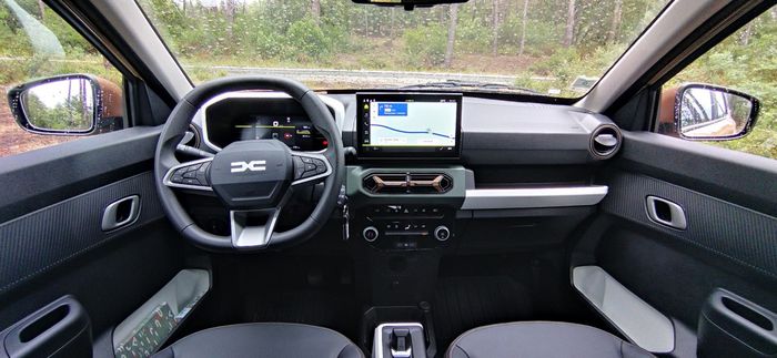 Interieur de la dacia spring 2024