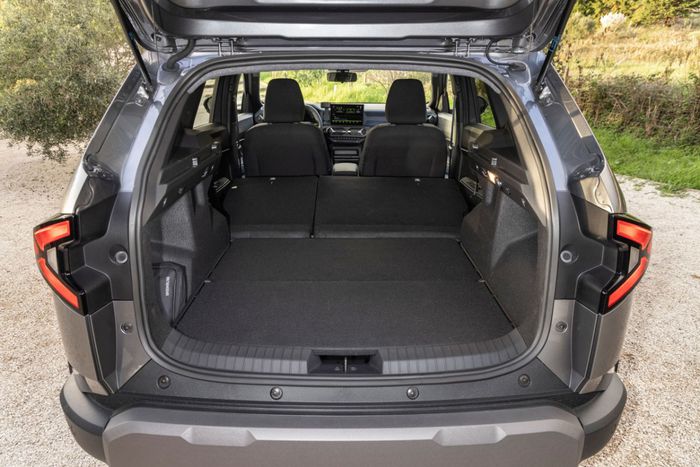 Volume de coffre en hausse sur le nouveau Dacia Duster