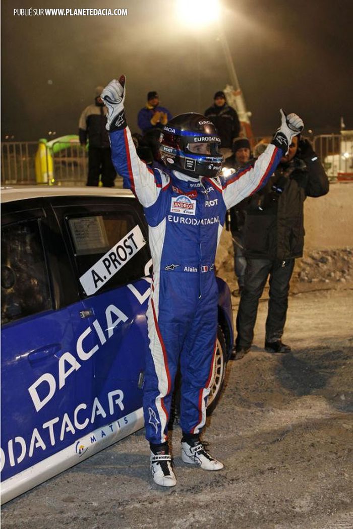 Alain Prost et Dacia champions !