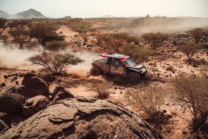Guttiérrez lors du dakar 2025