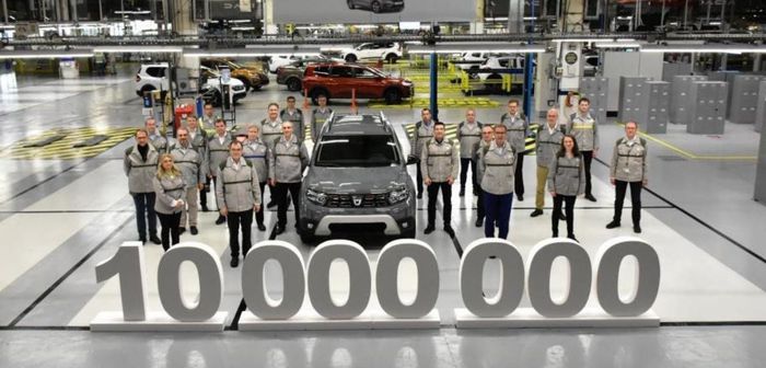Dacia a produit 10 millions de voitures depuis sa création