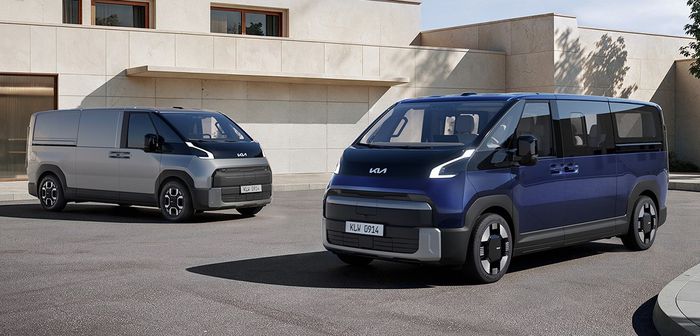 Avec son PV7, Kia d&eacute;voile le concurrent direct du nouveau Trafic &eacute;lectrique 