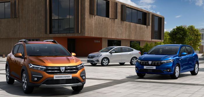 Nouvelles Dacia Logan et Sandero: premières photos