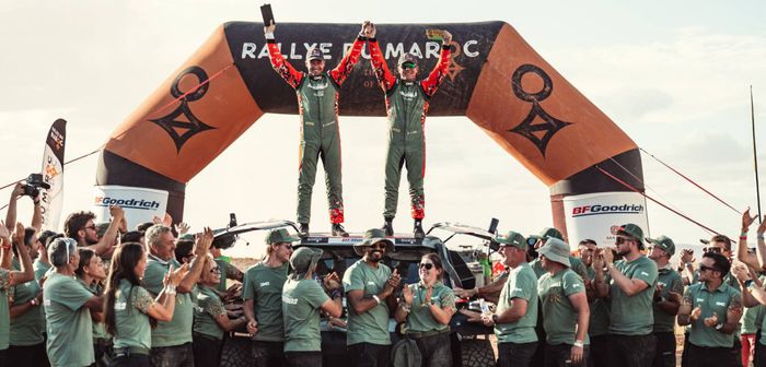 Sébastien Loeb et Dacia victorieux au Rallye Raid du Maroc