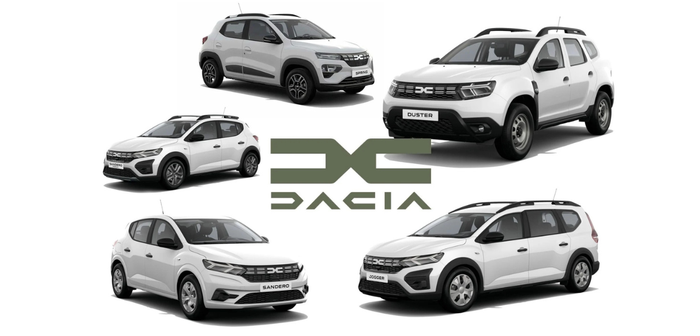 Dacia place cinq modèles dans le top 100 des ventes en mars