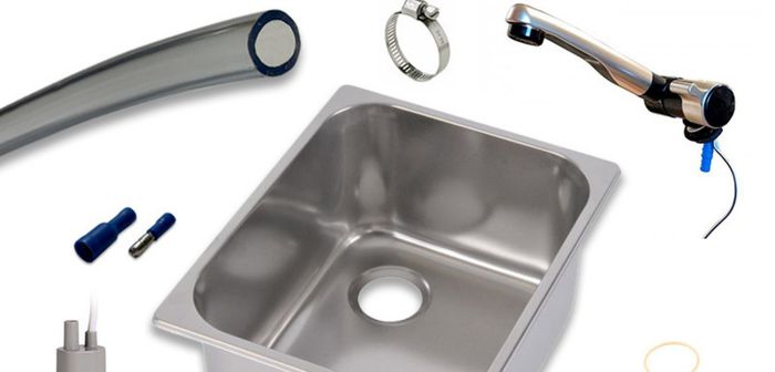 Installation et test du pack mise en eau dans notre van am&eacute;nag&eacute;